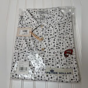 Peter Millar Summer Comfort WKU Western Kentucky Polo Shirt Large NEW 1655
